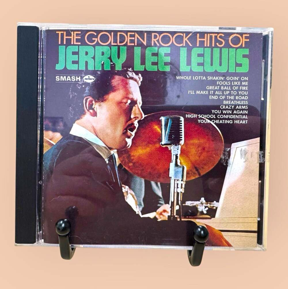 Jerry Lee Lewis The Golden Rock Hits CD 1968 Smash Records Rock 266 251-2